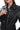 Black Belted Genuine Leather Jacket
