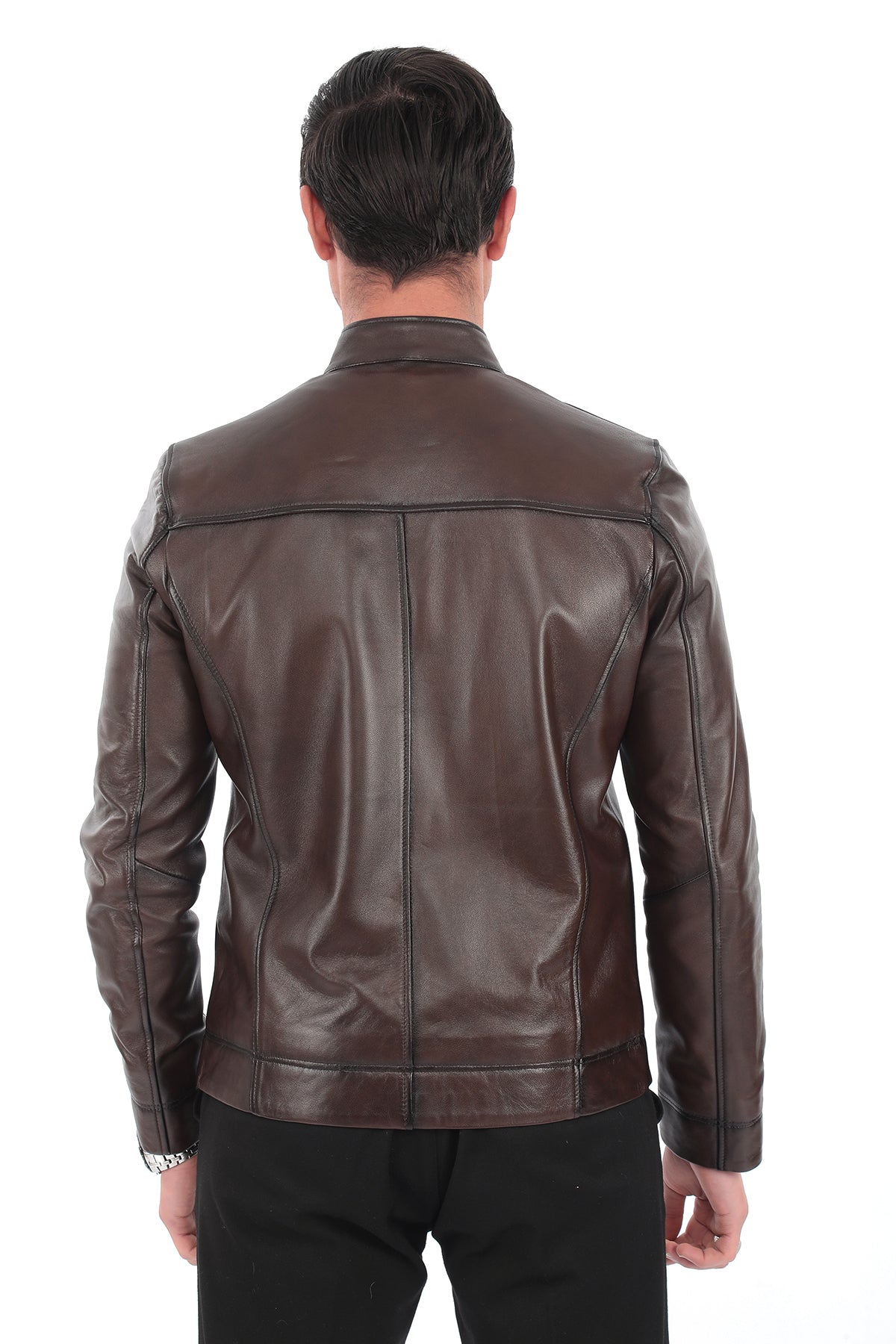 ASTOR Brown Genuine Leather Jacket