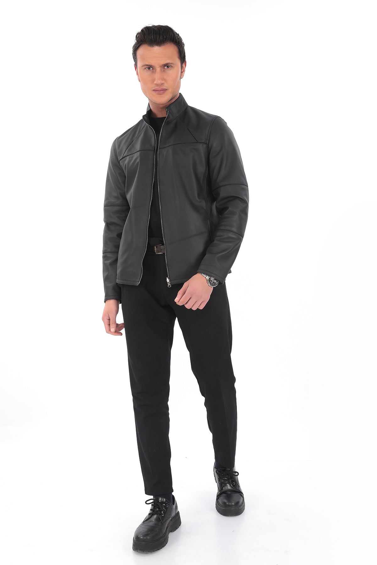 AERON Reversible Black & Khaki Jacket