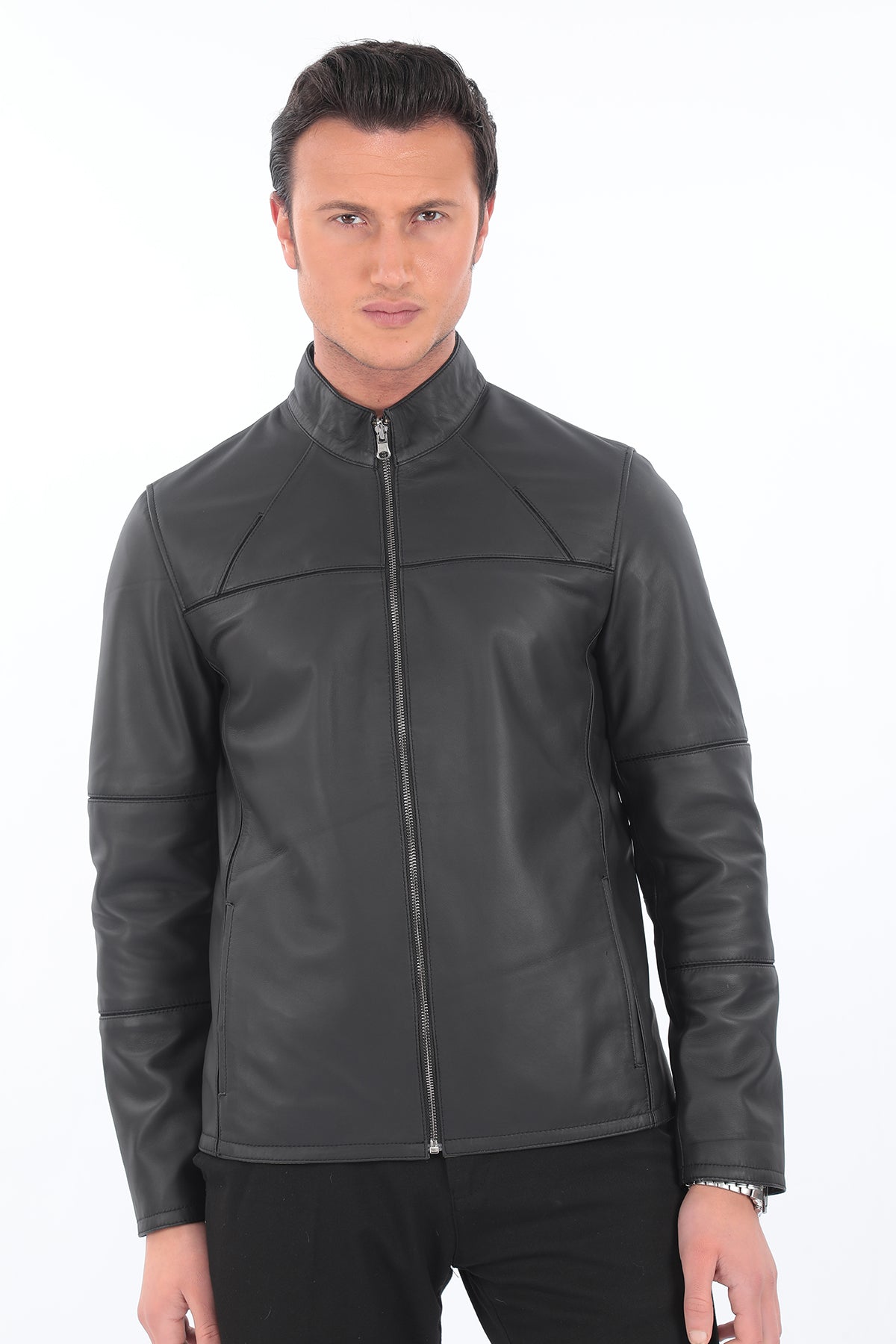 AERON Reversible Black & Khaki Jacket