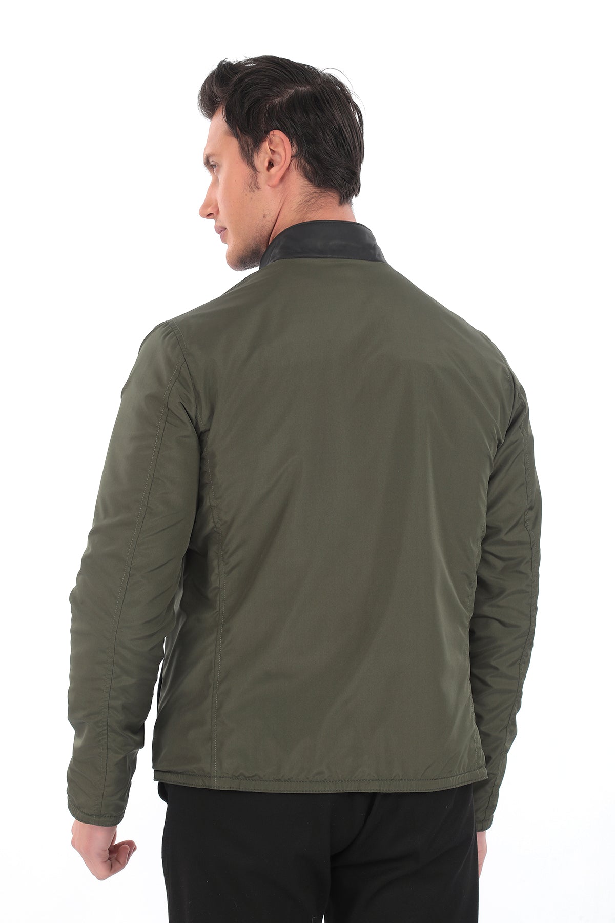 AERON Reversible Black & Khaki Jacket
