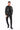 THORNE Black Genuine Leather Bomber Jacket