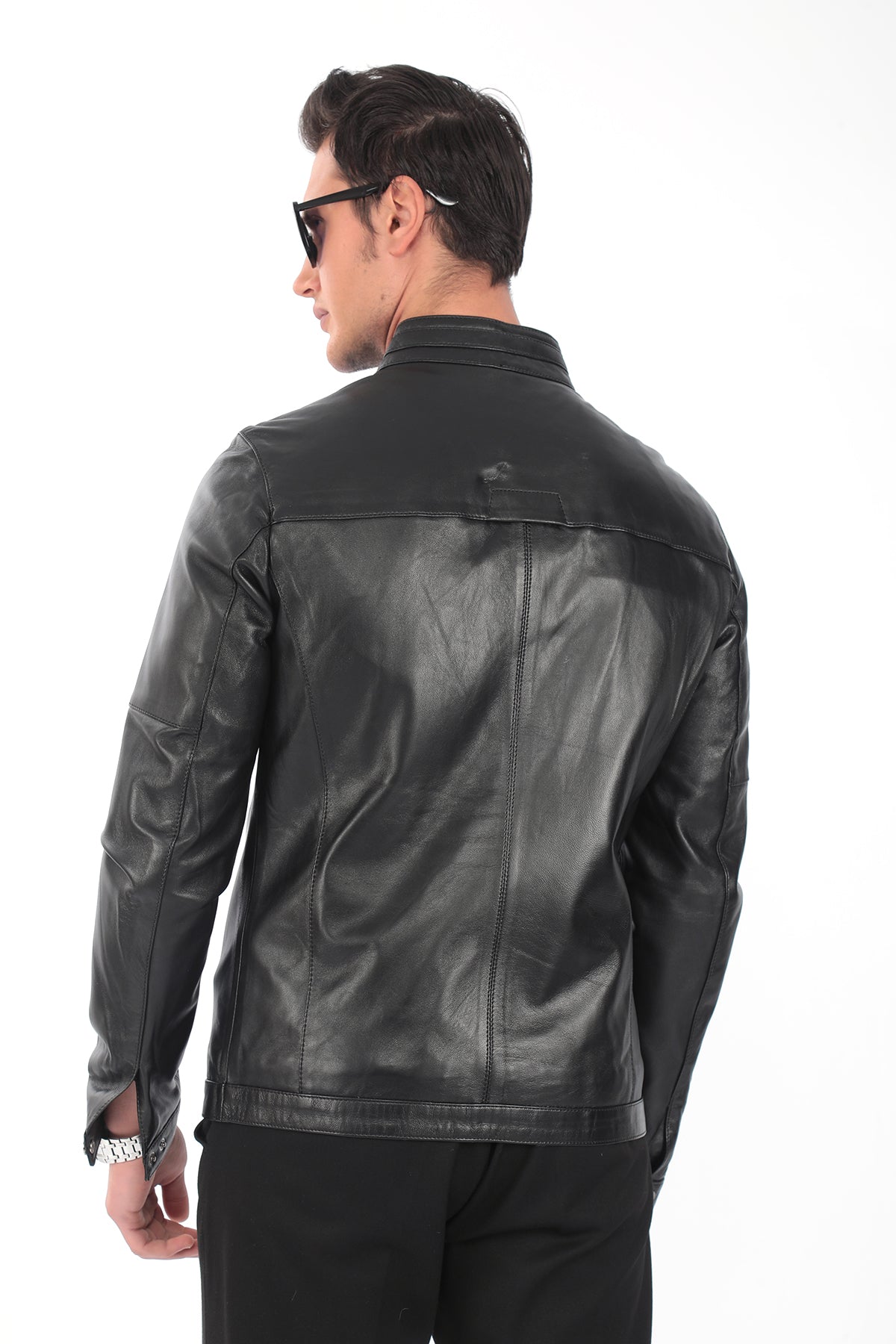 RYKER Brown Genuine Leather Jacket