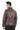 RAVEN Brown Genuine Leather Biker Jacket