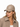 Sand Beige Genuine Leather Baseball Cap – Adjustable Unisex Leather Hat