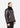 Cortina Genuine Lambskin Brown Leather Aviator Jacket with Authentic Cream Fox Fur Trim