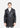 LUCK Black Genuine Lambskin Leather Trench Coat