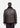Cortina Genuine Lambskin Brown Leather Aviator Jacket with Authentic Cream Fox Fur Trim