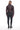 Mirea Burgundy Croc-Embossed Biker Jacket