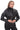 Zelvira Dark Brown Leather  Jacket
