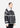 NOIR ÉCLAT – Black Shearling Leather Jacket Black-White