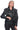 Black Belted Genuine Leather Jacket