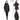 ÉLYSA CROCO – Hooded Leather Trench Coat Black