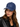 Genuine Leather Baseball Cap in Navy Blue – Unisex Adjustable Leather Hat