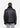 Cortina Genuine Lambskin Black Leather Aviator Jacket with Authentic Fox Fur Trim