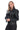 Black Belted Genuine Leather Jacket