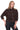 SELORA Dark Brown Genuine Suede Cropped Shirt Jacket