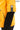 Chloe Genuine Leather Yellow Hooded Jacket with Knitwear Trim