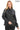 NOVA BAND COLLAR BLACK GENUINE LAMBSKIN LEATHER JACKET
