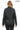 NOVA BAND COLLAR BLACK GENUINE LAMBSKIN LEATHER JACKET