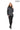 ELIVE ANTHRACITE Fur Hooded Leather Jacket