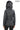 ELIVE ANTHRACITE Fur Hooded Leather Jacket