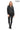 NOCTARA – Quilted Black Leather Biker Jacket