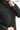 Hazel -Black Stand Collar Genuine Leather Jacket