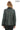ATHENA ANTHRACITE GENUINE LEATHER & SUEDE PANELLED STATEMENT JACKET Khaki