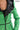 JAEEN Neon Green Genuine Lambskin Leather Jacket with Detachable Hood