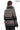 Aurevine Women’s Taupe Genuine Leather Jacket with Knit Shawl Collar and Suede Contrast Panels