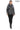 SAVELIA ANTHRACITE Fox Fur Trim Lambskin Leather Jacket