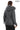 SAVELIA ANTHRACITE Fox Fur Trim Lambskin Leather Jacket