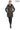 ÉLYSA CROCO – Hooded Leather Trench Coat Brown