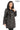 ÉLYSA CROCO – Hooded Leather Trench Coat Brown