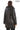ÉLYSA CROCO – Hooded Leather Trench Coat Brown