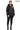 AURELIA NOIR – Fur Trim Hooded Leather Jacket