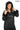 AURELIA NOIR – Fur Trim Hooded Leather Jacket