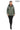 LUNA KHAKI HOODED GENUINE LEATHER PARKA JACKET