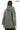 LUNA KHAKI HOODED GENUINE LEATHER PARKA JACKET