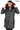 VELMORA NOIR – Fur Hooded Leather Trench Coat Anthracite