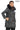 VELMORA NOIR – Fur Hooded Leather Trench Coat Anthracite