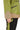 LYRA BLUE GENUINE LEATHER HOUNDSTOOTH COMBINED HOODED JACKET Green
