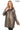 ÉLISÉA COPPER – Oversized Leather Trench Coat Copper