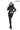 Capri Genuine Lambskin Black Leather Hooded Jacket with Authentic Fox Fur Trim