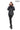 ELIVE NAVY  BLUE Fur Hooded Leather Jacket