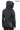 ELIVE NAVY  BLUE Fur Hooded Leather Jacket