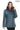 Taylor Petrol Blue Genuine Lambskin Leather Jacket