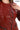FLORA RED GENUINE LEATHER RUFFLE DETAILED ASYMMETRICAL JACKET