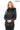 ELIVE BLACK Fur Hooded Leather Jacket